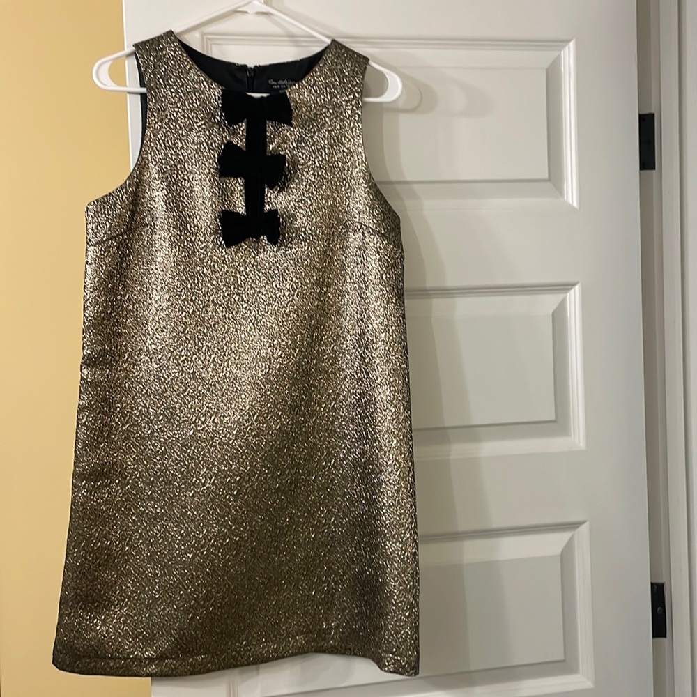 Gorgeous Miss Selfridge gold mini dress